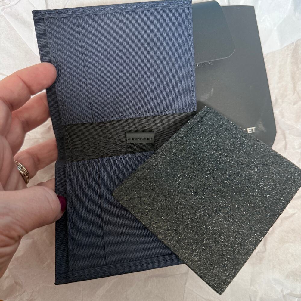 Alpaka Ark Cash Wallet Blue New in box - Picture 5 of 6